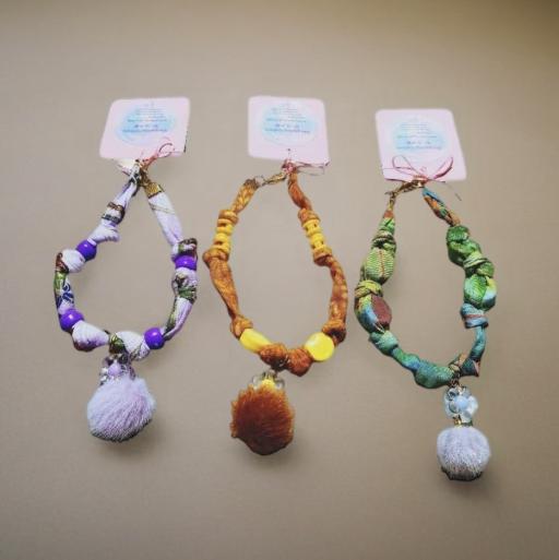 Stylish Fabric Fusion Bracelet - image 6