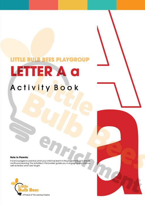 L.E.A.R.N Letter A Activity Book (Printable) - image 1