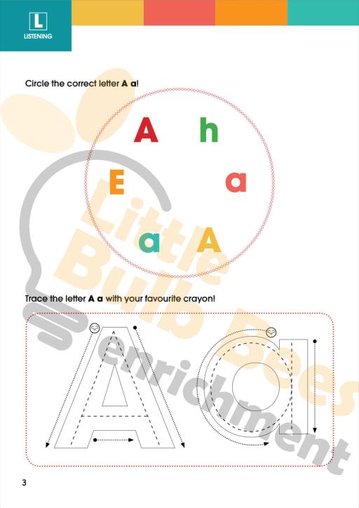 L.E.A.R.N Letter A Activity Book (Printable) - image 2
