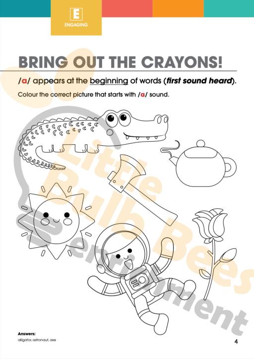 L.E.A.R.N Letter A Activity Book (Printable) - image 3