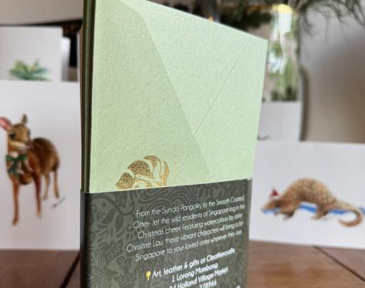 Christmas Greeting cards- Singapore wildlife - image 5