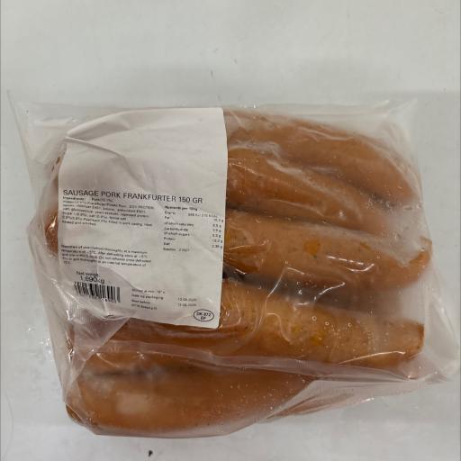 Frankfurter 1kg 11 stk. / Frankfurter Sausage 1kg 11pcs. - image 2