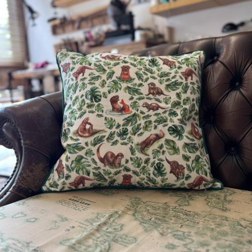 Cushion- Otterly Monsteras - image 3