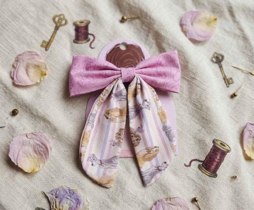 Fabric Hair Clips - image 1