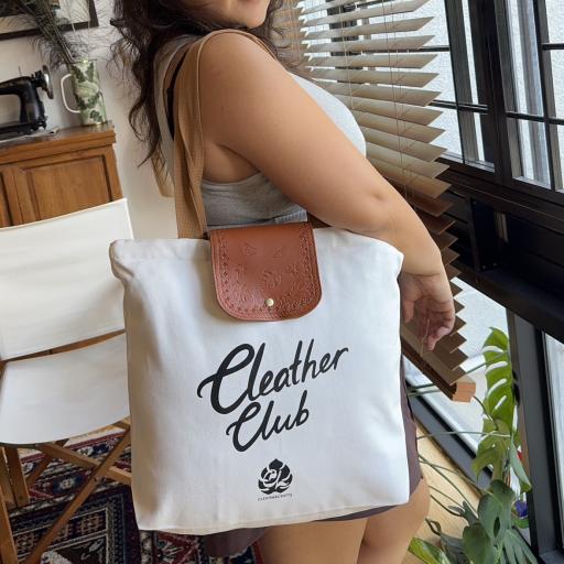 Workshop - Canvas & Leather Club Tote - image 2
