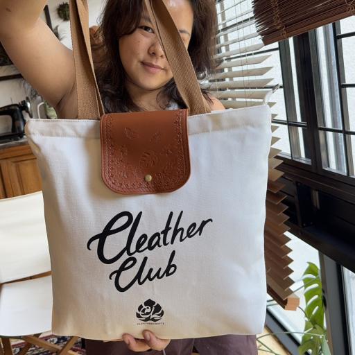 Workshop - Canvas & Leather Club Tote - image 5