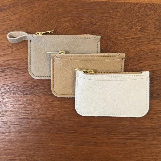 Zippered card and coin pouch - image 2