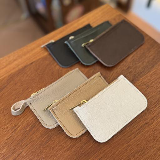 Zippered card and coin pouch - image 3