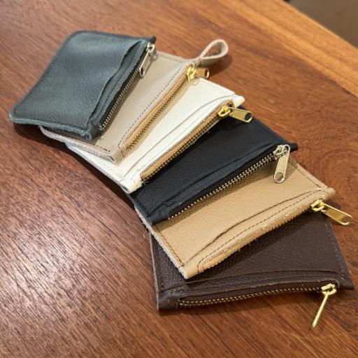 Zippered card and coin pouch - image 4