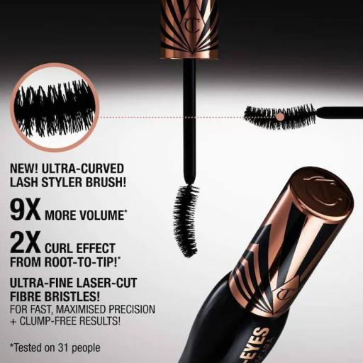CHARLOTTE TILBURY Exagger-eyes Volumizing and Curling Mascara 2ml - image 3