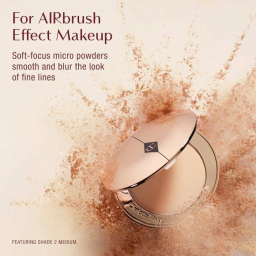 CHARLOTTE TILBURY Airbrush Flawless Finish Refillable Blurring & Setting Powder Mini 3.4g - image 4