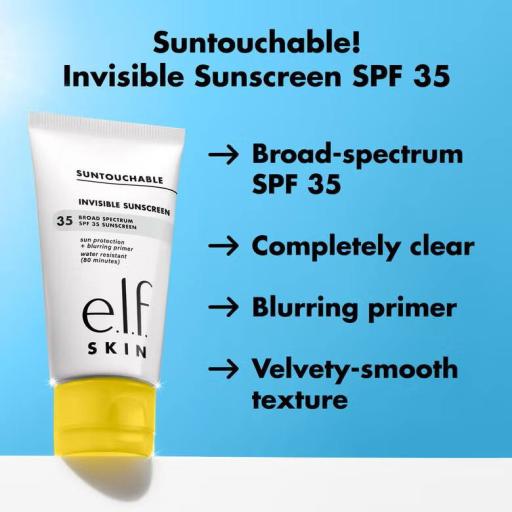 E.L.F. Cosmetics Suntouchable Invisible Sunscreen SPF 35 10ml - image 3