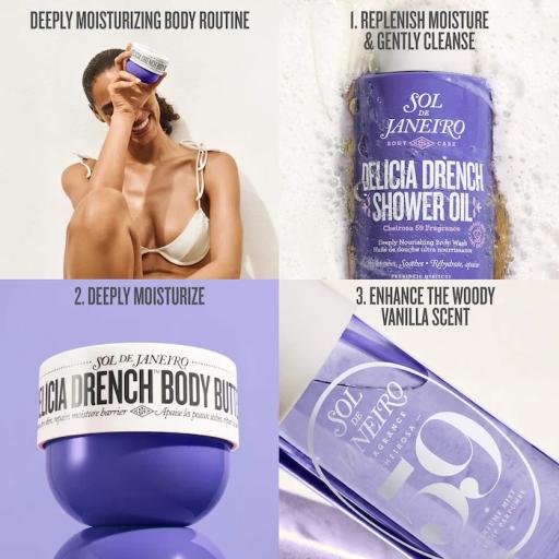 SOL DE JANEIRO Delícia Drench™ Deeply Moisturizing Body Butter 25ml - image 4