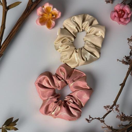 Silk/ Cotton XL Scrunchies - image 1