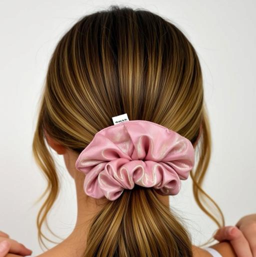 Silk/ Cotton XL Scrunchies - image 2