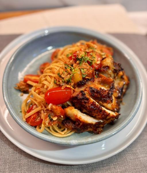 Salted Fish Pasta - image 1