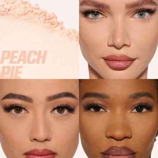 HUDA BEAUTY Easy Bake Loose Baking & Setting Powder Peach Pie - image 2