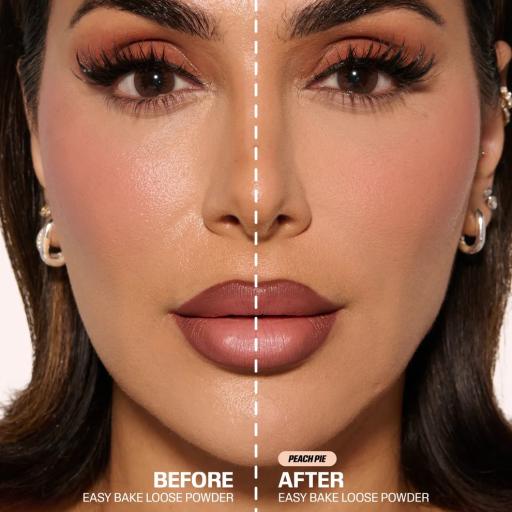 HUDA BEAUTY Easy Bake Loose Baking & Setting Powder Peach Pie - image 3