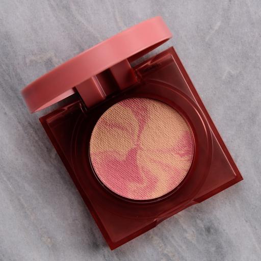 HUDA BEAUTY Glowish Cheeky Vegan Blush Powder Milky Rose - image 1