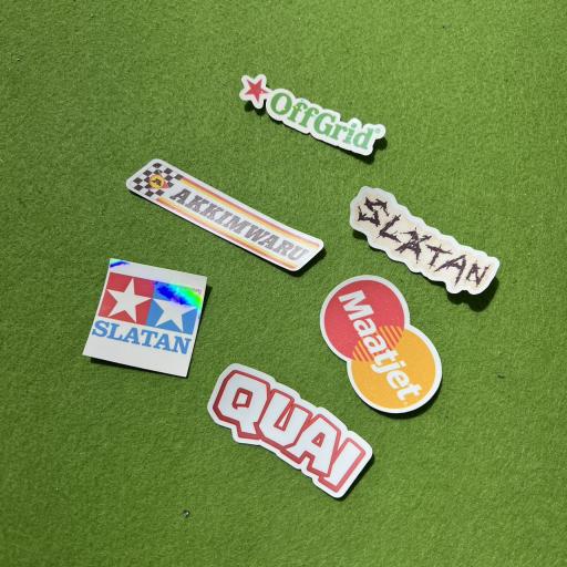 Slatan Die-Cut Stickers - image 1