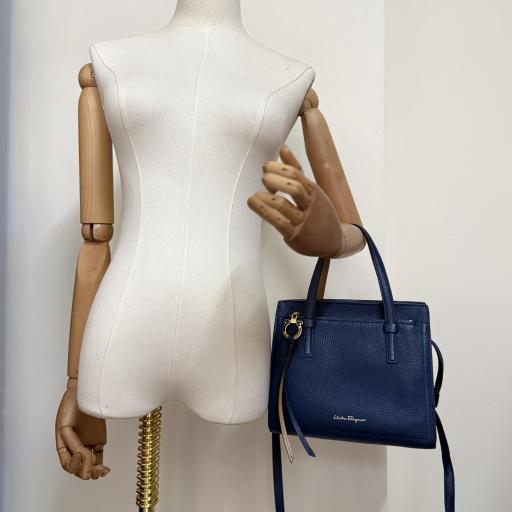 Salvatore Ferragamo Amy Top Handle bag with strap - image 1