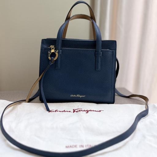 Salvatore Ferragamo Amy Top Handle bag with strap - image 4