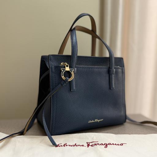 Salvatore Ferragamo Amy Top Handle bag with strap - image 5
