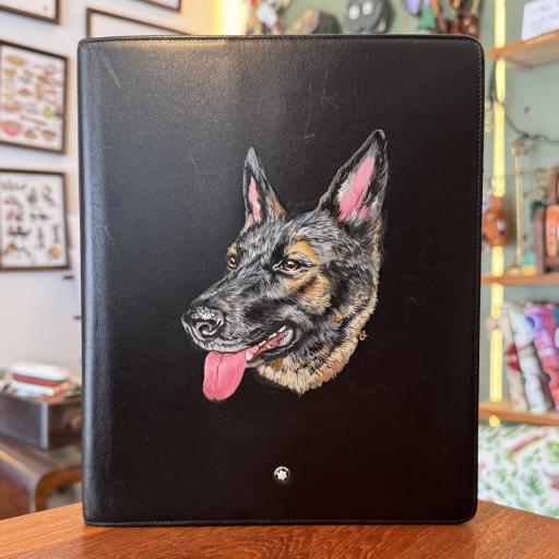 Custom leather painting - image 2