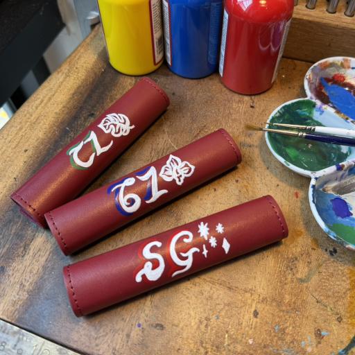 Custom leather painting - image 4