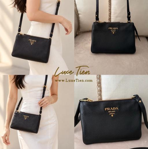 Prada Vitello Daino Crossbody - image 5