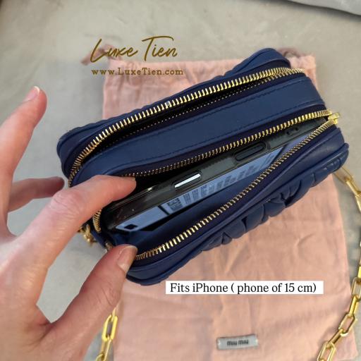 Miu Miu Matelasse Chain Bag - image 5