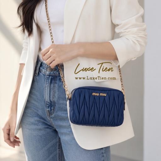 Miu Miu Matelasse Chain Bag - image 6