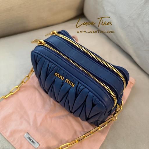 Miu Miu Matelasse Chain Bag - image 4