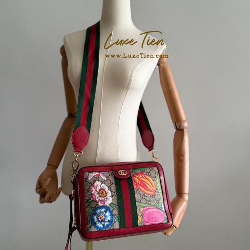 Gucci GG Floral Ophidia Bag - image 5