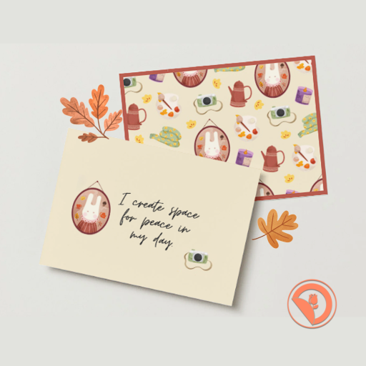 Cozy Affirmation Cards - 10 sets - image 3