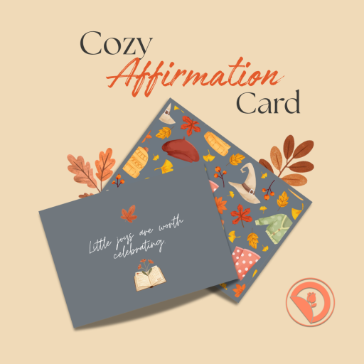 Cozy Affirmation Cards - 10 sets - image 2