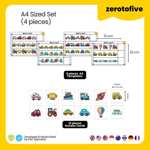 AB Pattern Activity Transportation Themed - image 2