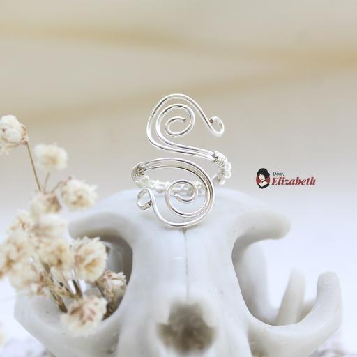 Aerille Elven Swirl Wrap Ring - image 2