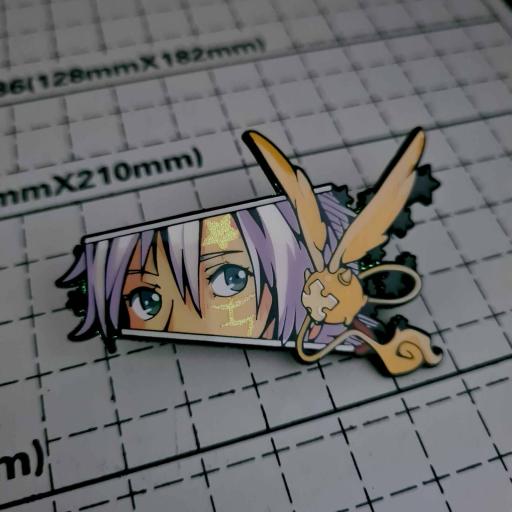 Cursed Eyes Enamel Pin - image 2