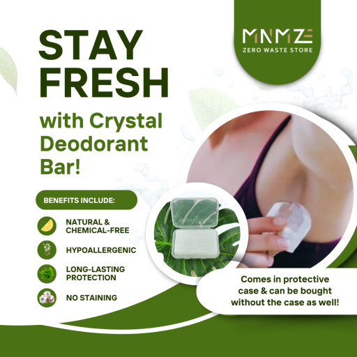 Crystal Alum Bar | Natural Deodorant 90gm - image 3