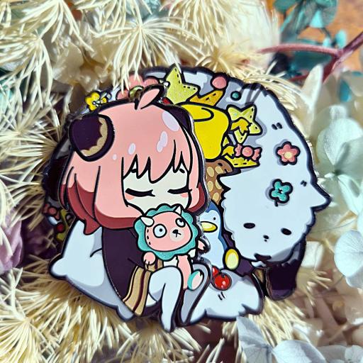 Anya's Safe Space Spinner Pin - image 1