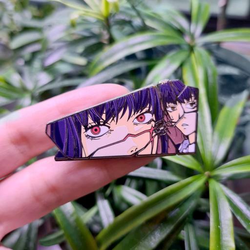 Eyes of War Enamel Pin - image 1