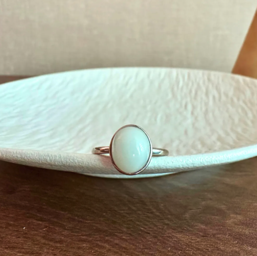 Bailey Oval Basic Breast Milk Ring - image 1