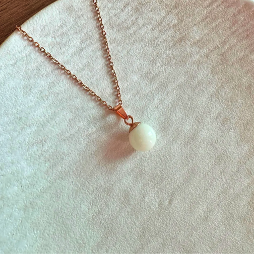 Basic Breast Milk Pendant (Rose Gold Plated) - image 3