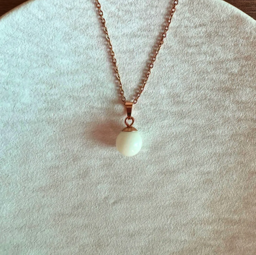 Basic Breast Milk Pendant (Rose Gold Plated) - image 2