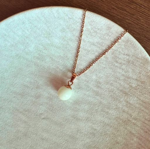 Basic Breast Milk Pendant (Rose Gold Plated) - image 4