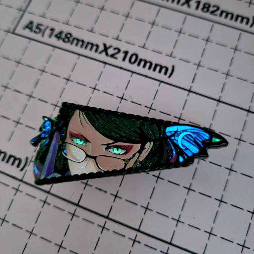 Eyes of the World Enamel Pin - image 2