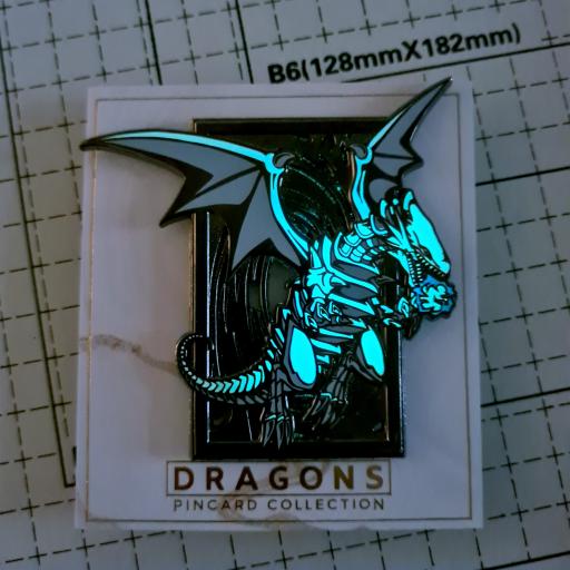 White Dragon Enamel Pin - image 2