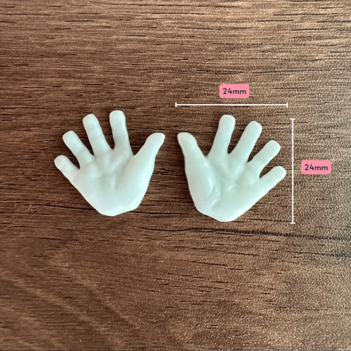 Breast Milk Beads with Footprint & Handprint - image 2