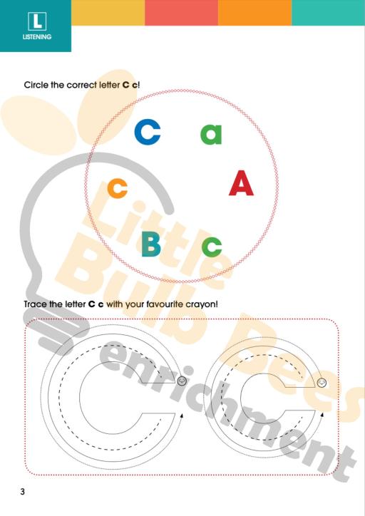 L.E.A.R.N Letter C Activity Book (Printable) - image 2